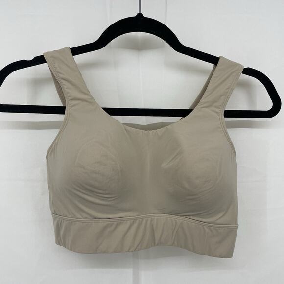 Natori Size Medium BLISS FLEX Contour Wireless Bralette Nude Cream 723276 - Picture 1 of 3